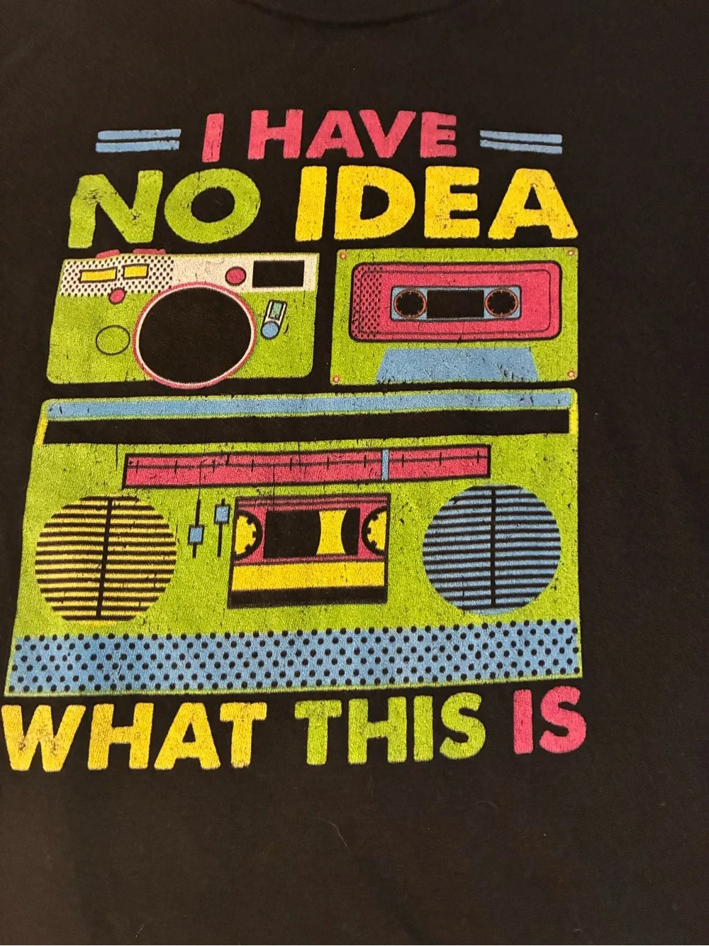 Youth Small Retro Themed Graphic Tee